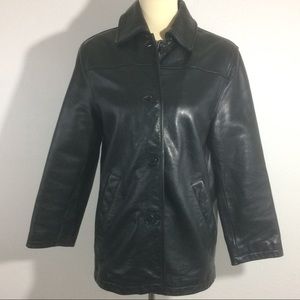 Andrew Marc New York Black Leather Jacket